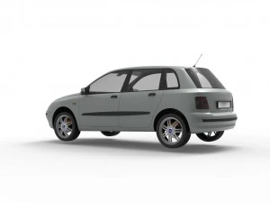 fiat stilo active 2005 3D Model
