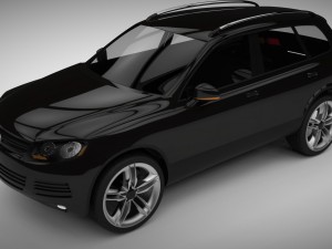 volkswagen touareg 2011 3D Модель