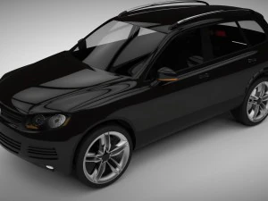 volkswagen touareg 2011 Modelo 3D