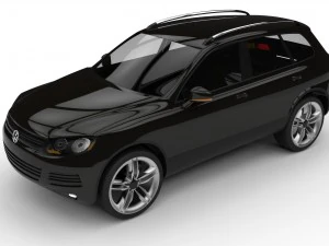 volkswagen touareg 2011 Modelo 3D