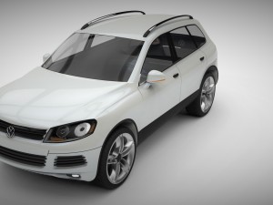 volkswagen touareg 2011 3D Модель