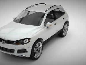 volkswagen touareg 2011 Modelo 3D
