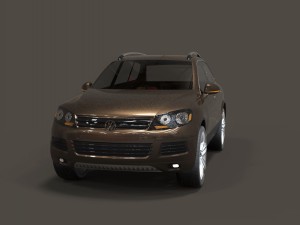 volkswagen touareg 2011 3D Модель