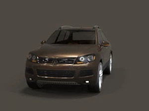 volkswagen touareg 2011 Modelo 3D