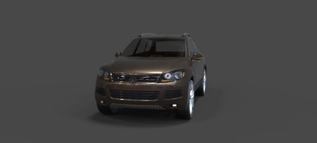 volkswagen touareg 2011 3D Модель .c4d .max .obj .3ds .fbx .stl .blend 