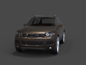 volkswagen touareg 2011 3D Model