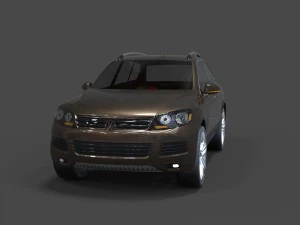 Фольксваген Туарег 2011г. 3D Модель