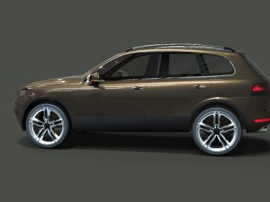 volkswagen touareg 2011 3D Модель