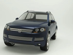 volkswagen touareg 2011 Modelo 3D
