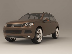 volkswagen touareg 2011 3D Модель