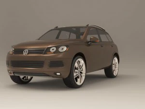 volkswagen touareg 2011 Modelo 3D