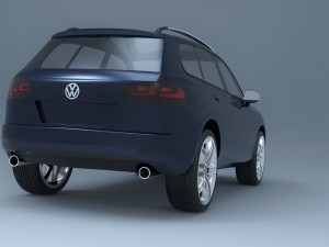volkswagen touareg 2011 3D Модель