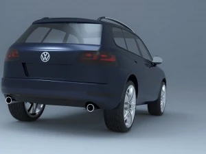 volkswagen touareg 2011 Modelo 3D