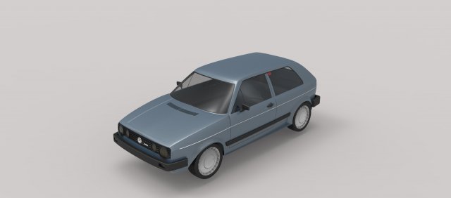 golf 2 3D 模型 .c4d .max .obj .3ds .fbx .stl .blend 