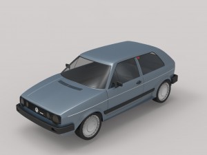 golf 2 3Dモデル