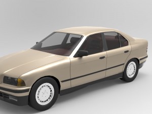 bmw serie 7 Model 3D