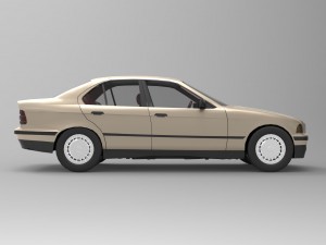 bmw serie 7 Model 3D