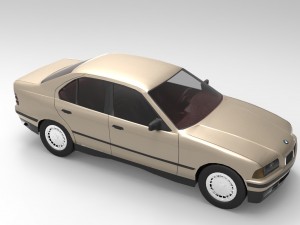 bmw serie 7 Model 3D