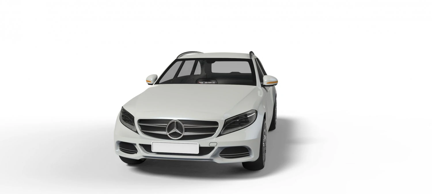 mercedes-benz c-class estate s205 2014 3D Model .c4d .max .obj .3ds .fbx .stl .blend 