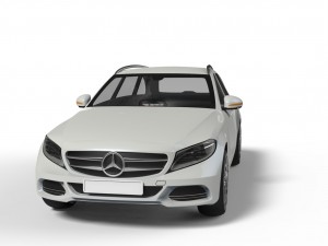 mercedes-benz c-class estate s205 2014 3D Model