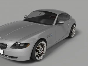 bmw z4 coupé 2007 Modello 3D