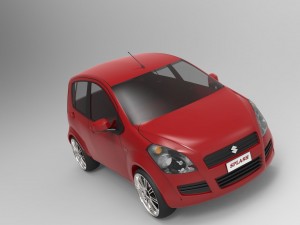 suzuki splash 2008 Model 3D