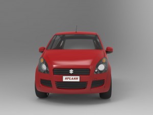 suzuki splash 2008 Modèle 3D