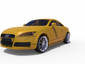 audi tt 3D मॉडल