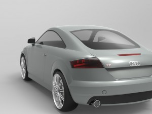 audi tt 3D मॉडल