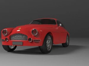 ferrari berlinetta 1950 3D Model