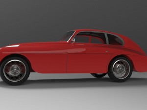 ferrari berlinetta 1950 Model 3D
