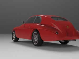 ferrari berlinetta 1950 Model 3D