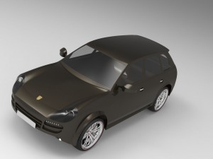 porsche cayenne 2008 3D 모델