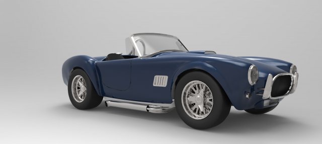 shelby cobra 3D मॉडल .c4d .max .obj .3ds .fbx .stl .blend 