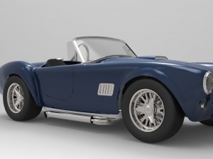 shelby cobra Modello 3D