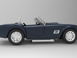 shelby cobra 3D मॉडल