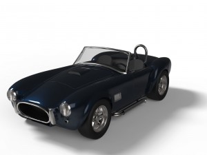 shelby cobra 3D मॉडल