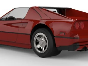 ferrari 308 gtsi 3D Model