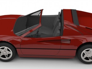 ferrari 308 gtsi Model 3D