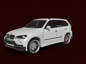 bmw x5 3D Модель