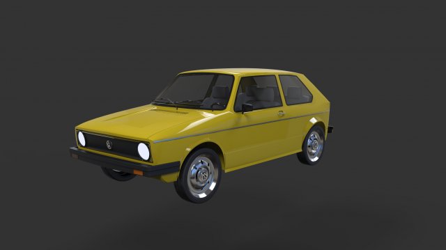 golf 1 3D Модель .c4d .max .obj .3ds .fbx .stl .blend 