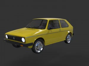 golf 1 Model 3D