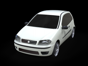 fiat punto 3D Model