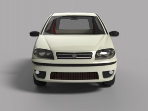 fiat punto 3D Model