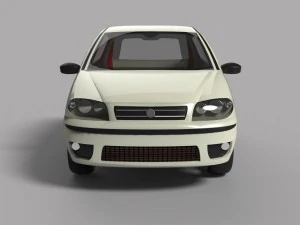 fiat punto 3D Model