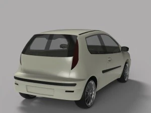 fiat punto 3D Model