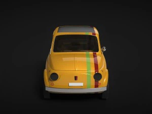fiat 500 3D Model