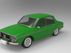 renault 12 - dacia 1300 3D Model
