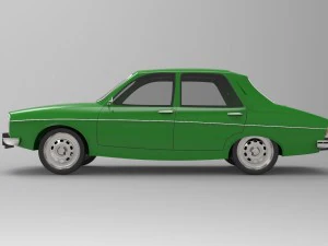 renault 12 - dacia 1300 3D Model