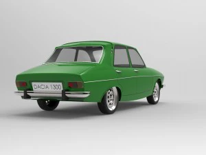 renault 12 - dacia 1300 3D Model
